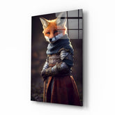 The Fox Glass Wall Art || Designer Collection.